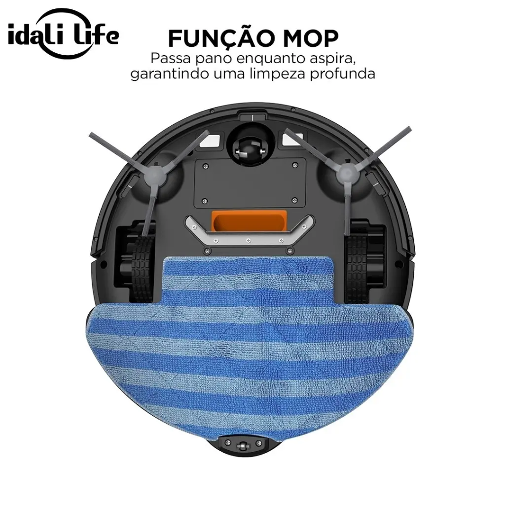 Função MOP — Passa pano enquanto aspira